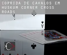 Corrida de cavalos em  Huskum Corner Cross Roads