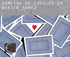 Corrida de cavalos em  Baxter Forks