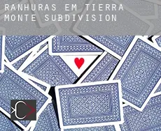 Ranhuras em  Tierra Monte Subdivision