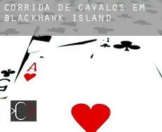 Corrida de cavalos em  Blackhawk Island