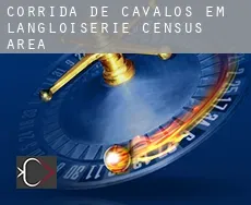 Corrida de cavalos em  Langloiserie (census area)