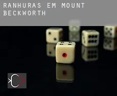 Ranhuras em  Mount Beckworth