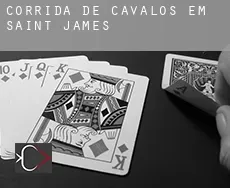 Corrida de cavalos em Saint James