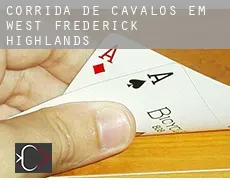 Corrida de cavalos em  West Frederick Highlands