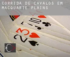 Corrida de cavalos em Macquarie Plains