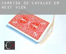 Corrida de cavalos em  West View