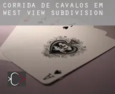 Corrida de cavalos em  West View Subdivision