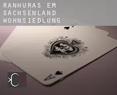 Ranhuras em Sachsenland-Wohnsiedlung