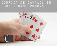 Corrida de cavalos em  Hurstbourne Priors