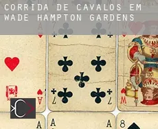 Corrida de cavalos em  Wade Hampton Gardens
