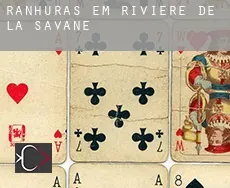 Ranhuras em  Rivière-de-la-Savane