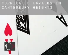 Corrida de cavalos em  Canterbury Heights