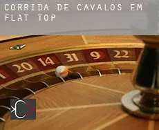 Corrida de cavalos em  Flat Top
