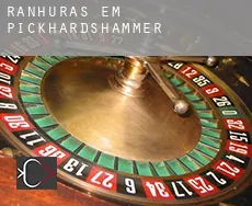 Ranhuras em  Pickhardshammer