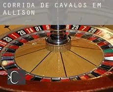 Corrida de cavalos em  Allison