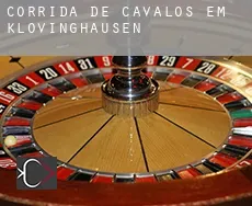 Corrida de cavalos em Klövinghausen