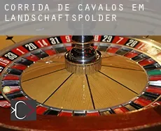 Corrida de cavalos em Landschaftspolder