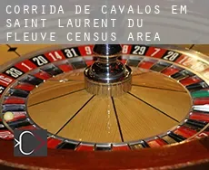 Corrida de cavalos em  Saint-Laurent-du-Fleuve (census area)