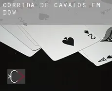 Corrida de cavalos em  Dow
