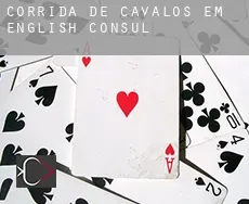 Corrida de cavalos em  English Consul