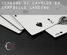 Corrida de cavalos em Campbells Landing