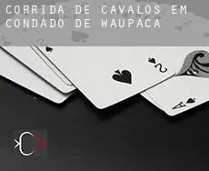 Corrida de cavalos em  Condado de Waupaca