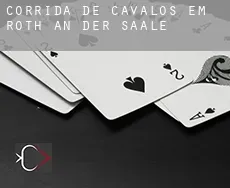 Corrida de cavalos em Roth an der Saale