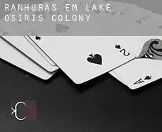 Ranhuras em Lake Osiris Colony