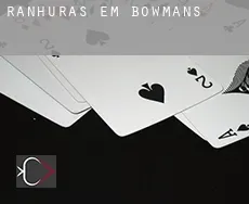 Ranhuras em  Bowmans