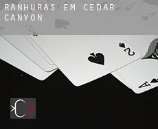 Ranhuras em Cedar Canyon