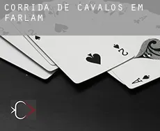 Corrida de cavalos em  Farlam