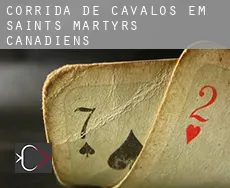 Corrida de cavalos em  Saints-Martyrs-Canadiens