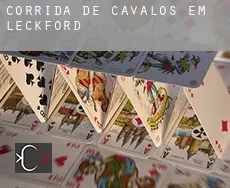 Corrida de cavalos em  Leckford